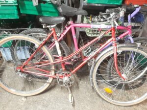 Vélo ville Helium rouge