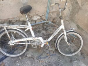 [à retaper] Vélo pliant Helium blanc 20&Prime;