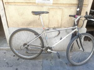 Vélo VTC sunny chromé