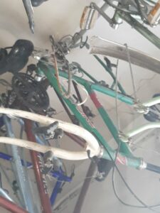 [à retaper] vélo VTC top bike vert